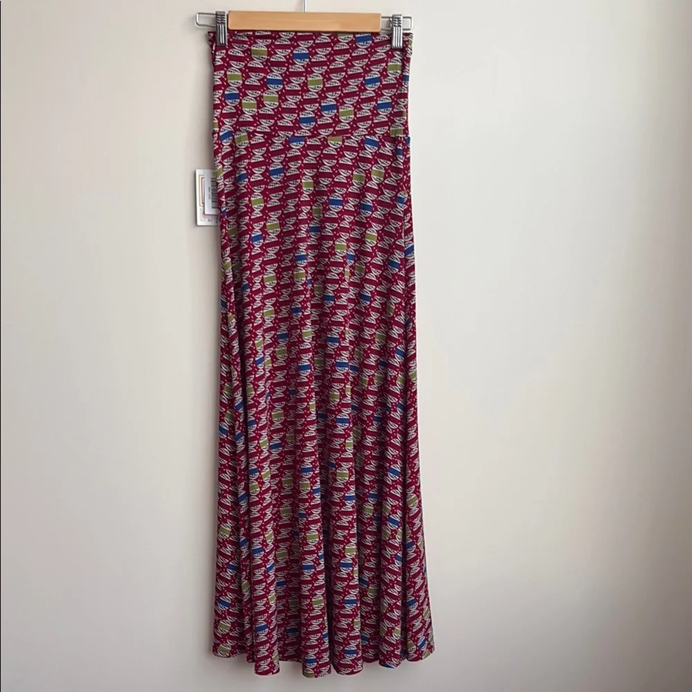 NWT Patterned LuLaRoe Maxi Skirt - Picture 1 of 2